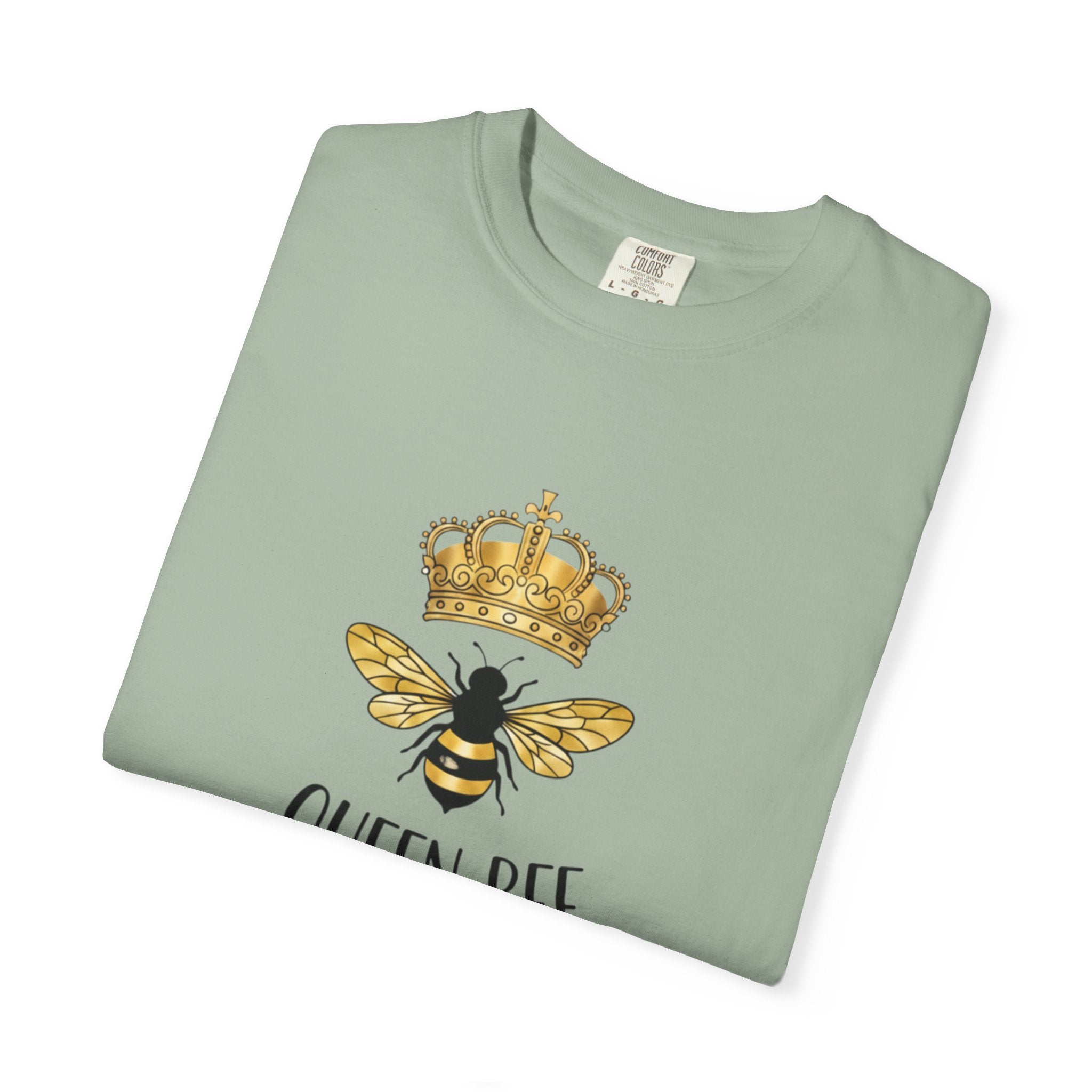 Queen Bee crown illustration T-Shirt | bee graphic tee