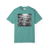 Pickleball Beagle Puppies T-shirt | Monochrome Dog Art