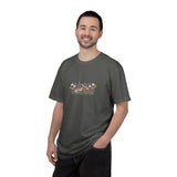 Wildflower Meadow watercolor floral design T-shirt | botanical garden tee