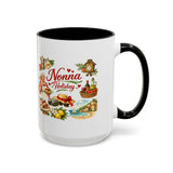Nonna Holiday mug | Italian grandma kitchen design, vintage food icons