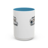 Powered by Coffee and Poor Decisions Mug | Accent Coffee Mug 11oz 15oz