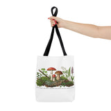 Vintage Mushroom Wildflower Specimen Study Tote Bag