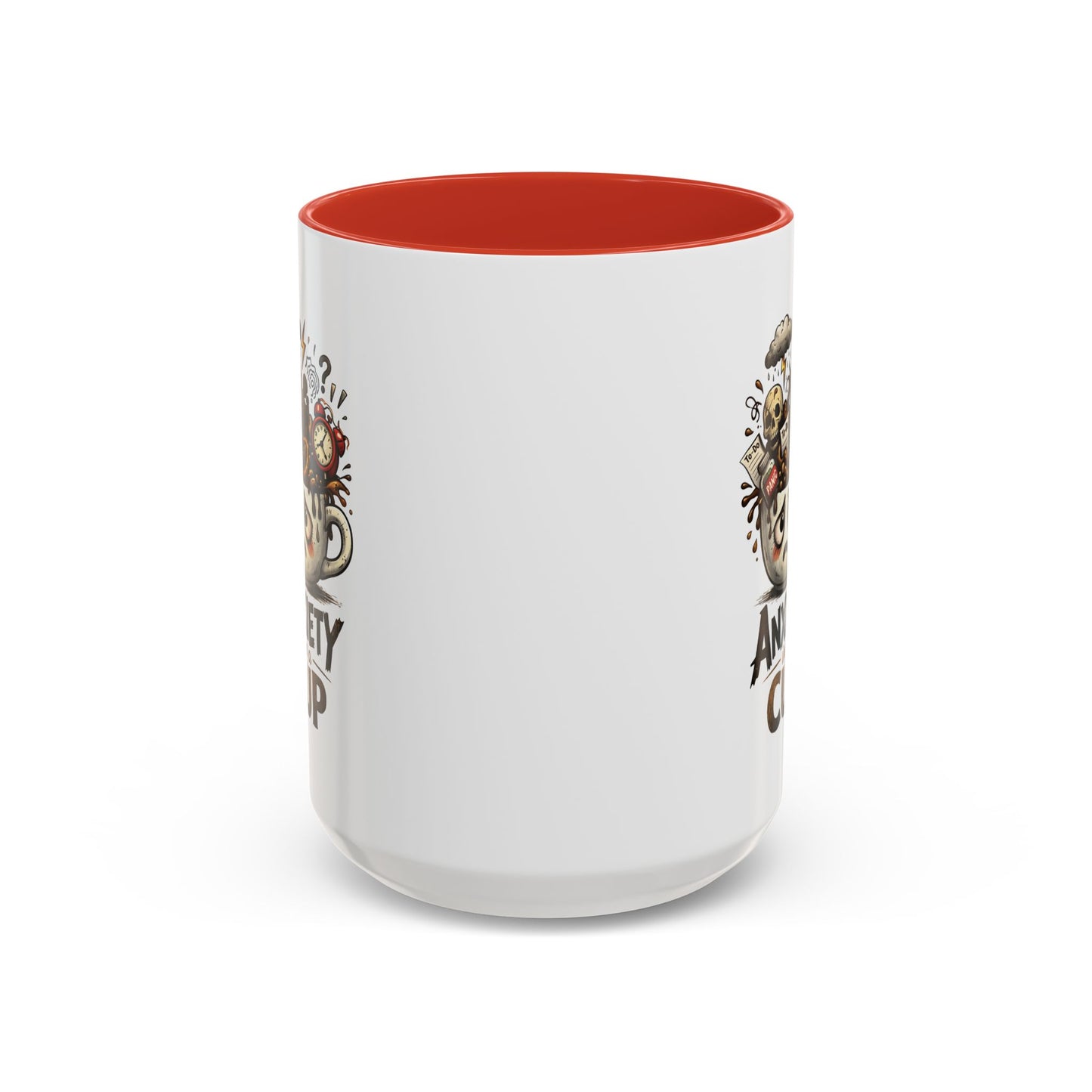 Anxiety in a Cup Coffee Mug | Accent 11oz 15oz
