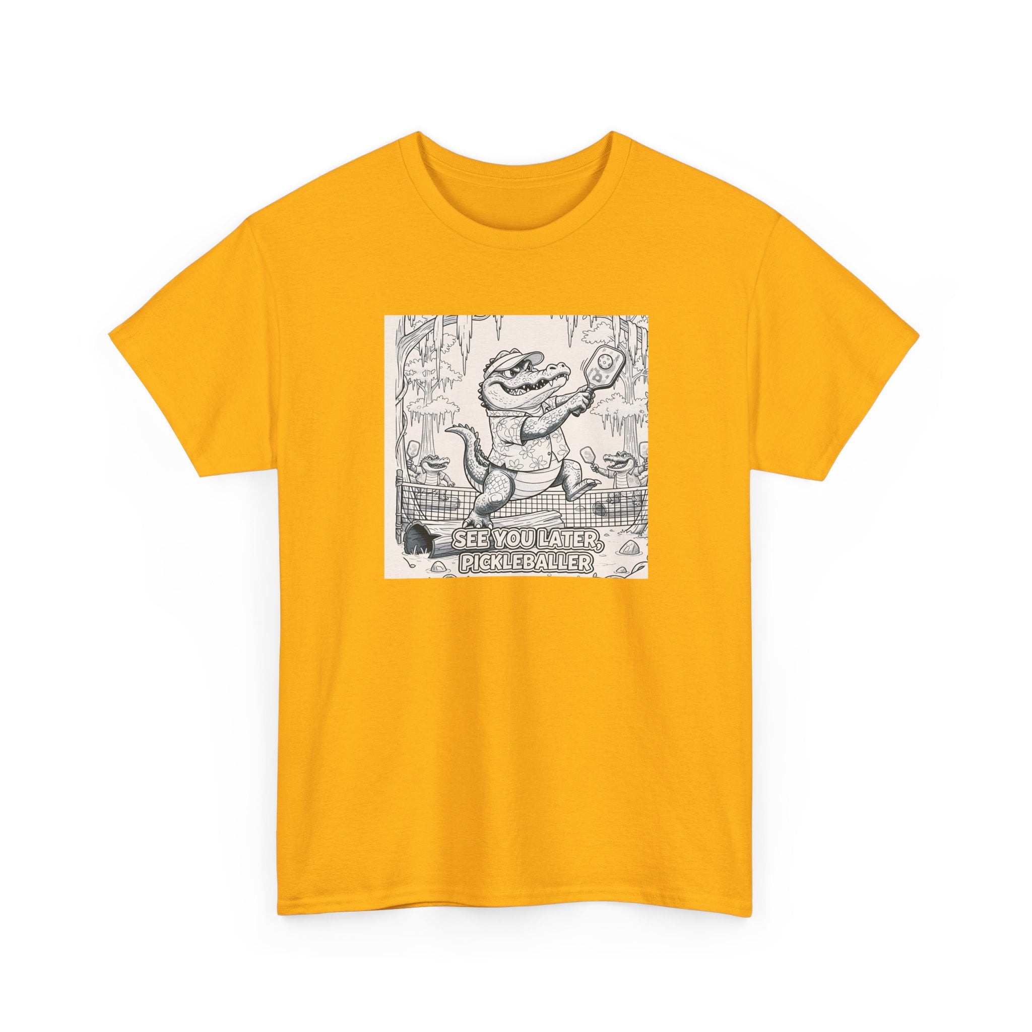 Albert "The Volley" Gator Unisex Heavy Cotton Tee