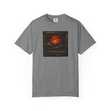 Eternal Voyage Sunset Illustration T-Shirt | Vintage Ocean Scene