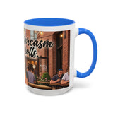 Sarcastic Girl Illustration Mug | 11oz or 15oz Colorful Ceramic