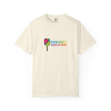 Pickleball State of Mind T-shirt | Colorful Paddle Graphic
