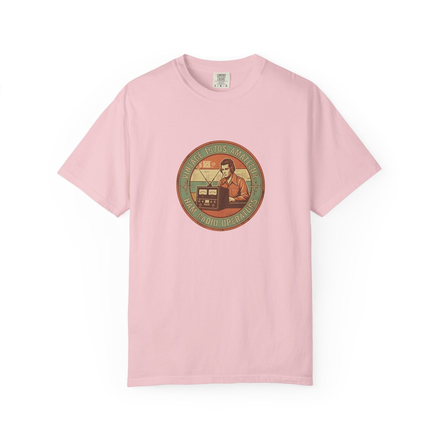 70s Retro Radio Ham T-shirt | Vintage Ham Radio Design