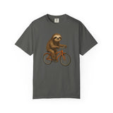 Sloth Bicycle Shirt – Funny Riding Bike Illustration Tees for Cycling Lover