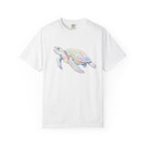 Pastel Sea Turtle T-shirt | Watercolor Marine Life Tee