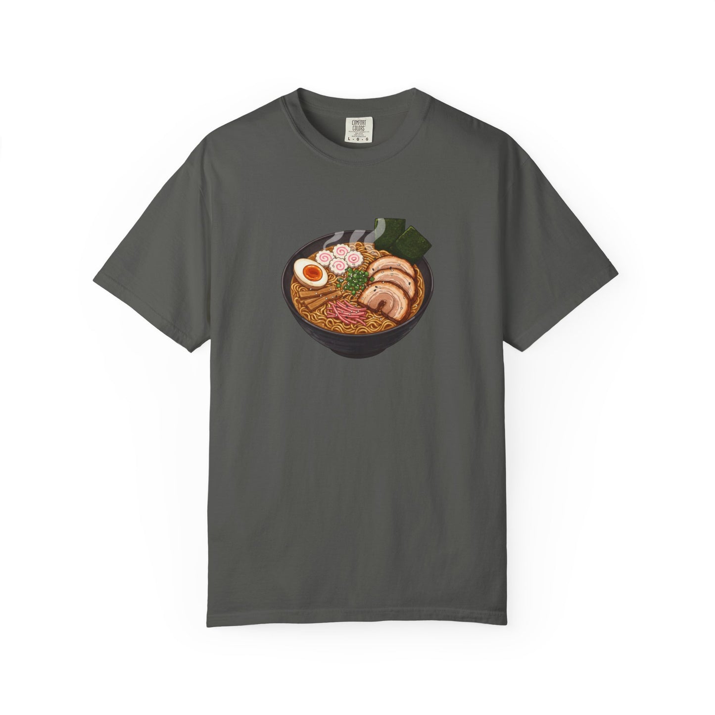 Ramen Bowl Illustration T-shirt | Cute Noodle Soup Graphic