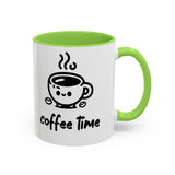 Kawaii Coffee Time Mug | Ceramic Coffee Mug