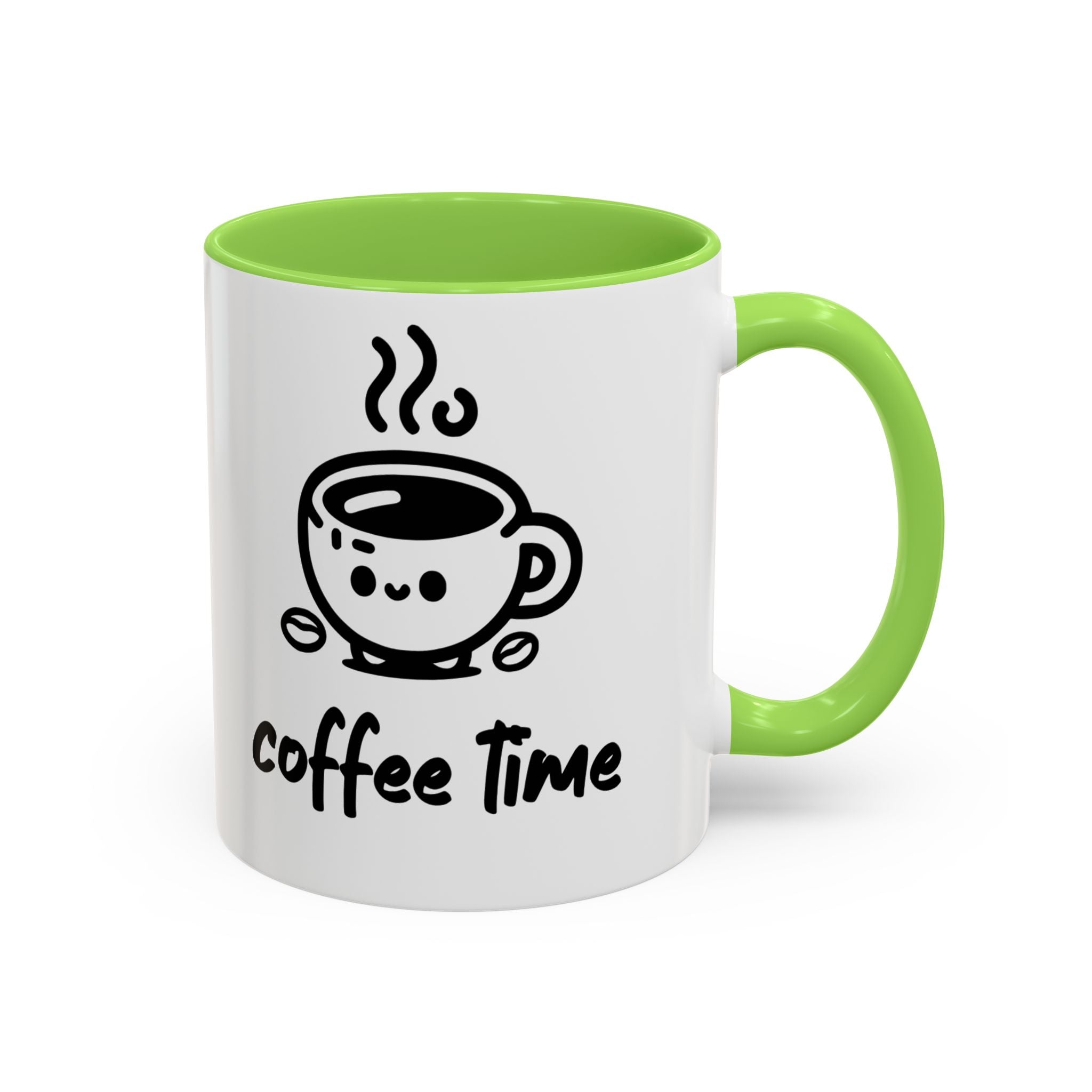 Kawaii Coffee Time Mug | Ceramic Coffee Mug