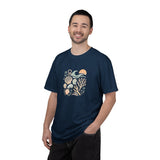 Coastal Seashells and Coral T-Shirt | Beach Wave Sunset Art