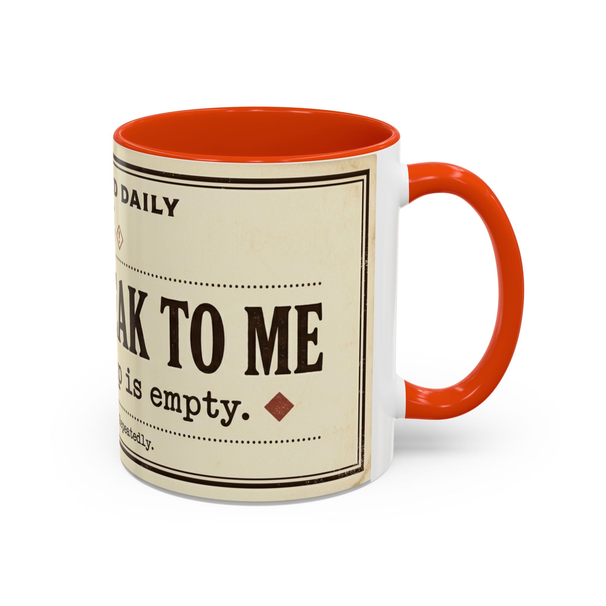 Do Not Speak To Me Mug | Prescription Coffee Mug, Funny Morning Quote