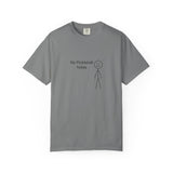 No Pickleball Today T-shirt | Stick Figure Funny Pickleball Shirt