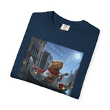 Capybara Gondolier Venice Night T-shirt | Romantic Venetian Canal Illustration