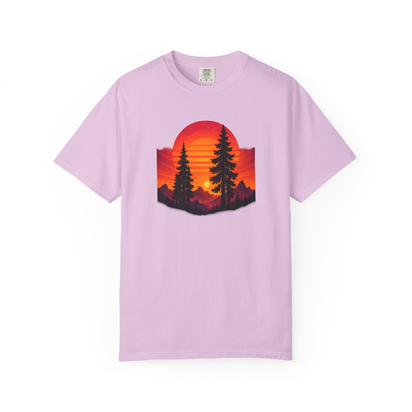 Mountain Sunset Pines T-shirt | Ridgeline Graphic