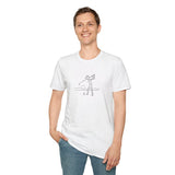 Timmy "The Wind-Stopper" McPar Stickman Golf Tee | T-Shirt