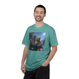 Capybara Gondolier Venice Night T-shirt | Romantic Venetian Canal Illustration
