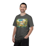Silly Goose Dinks Cartoon Goose T-Shirt | Vintage Picnic Pond Illustration