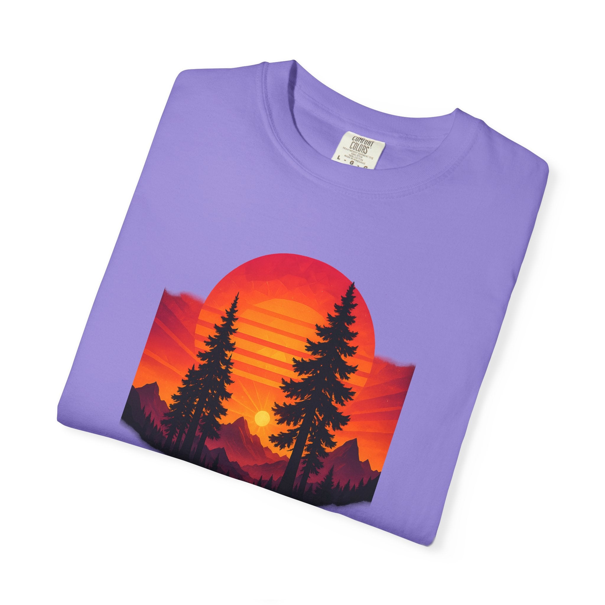 Mountain Sunset Pines T-shirt | Ridgeline Graphic