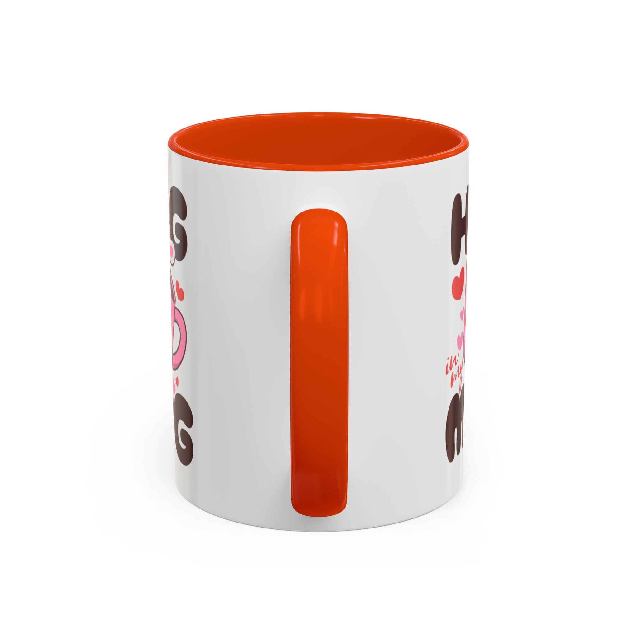 Hug in My Mug Mug | Cute Pink Cup, Heart Coffee Design