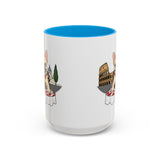French Bulldog Pasta in Rome Mug | Ceramic Coffee Cup