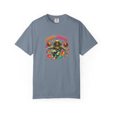 Space Groovy Astronaut T-shirt | Retro Psychedelic Space Art
