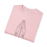 Yoga Namaste Praying Shirt – Unisex Spiritual Hands Henna Tattoo Tees