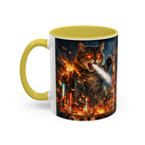 Catzilla Tokyo Cityscape Mug | Color Interior 11oz 15oz