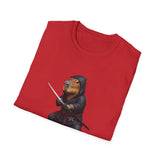 Stealthy Capybara Warrior T-Shirt | Zen Assassin Tactical Capy