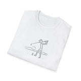 Timmy "The Wind-Stopper" McPar Stickman Golf Tee | T-Shirt