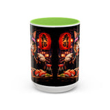 Cyberpunk Sushi Cat Mug | 11oz 15oz Ceramic Coffee Cup