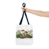 Vintage Mushroom Wildflower Specimen Study Tote Bag