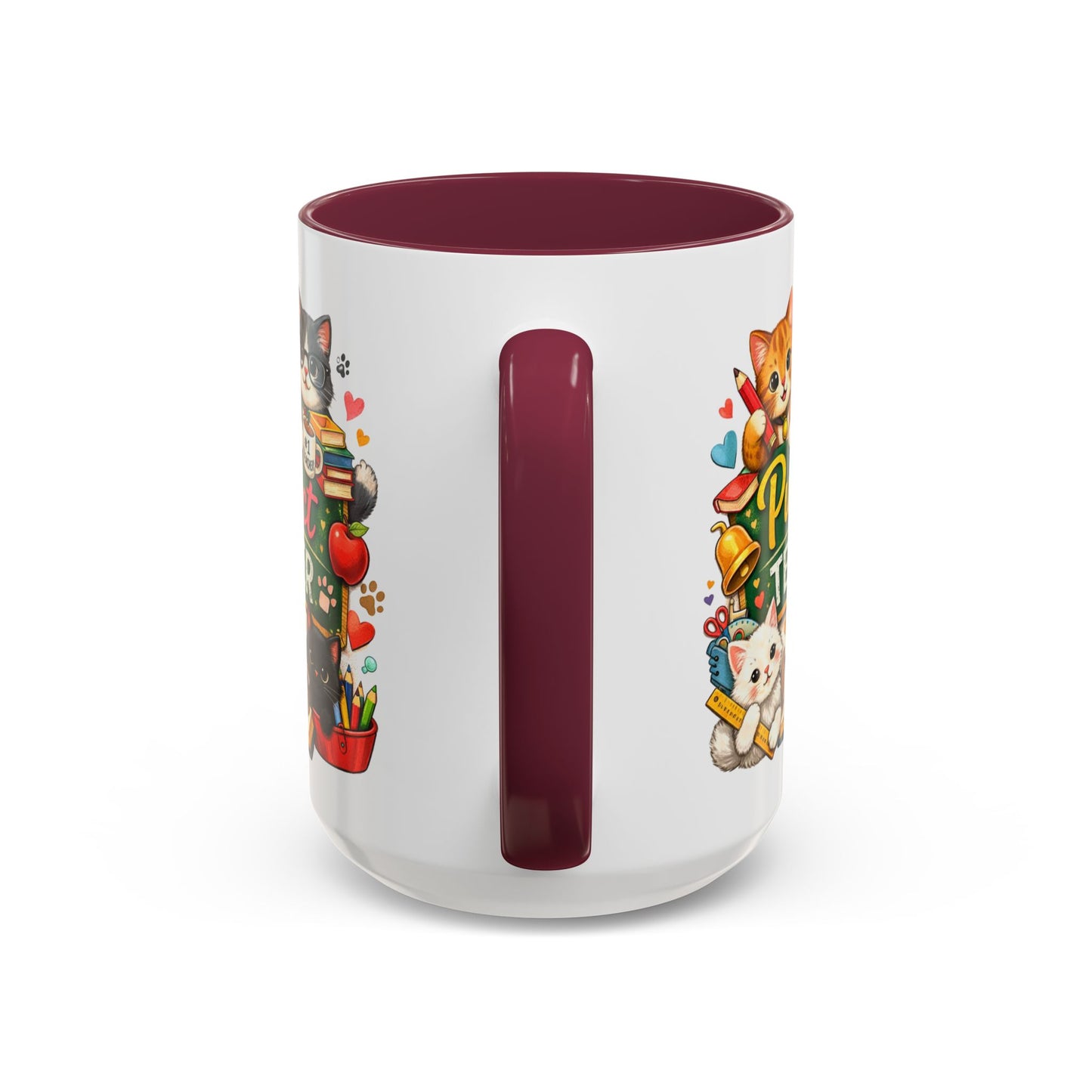 Purr-fect Teacher Mug | Cat Classroom Design, 11oz or 15oz