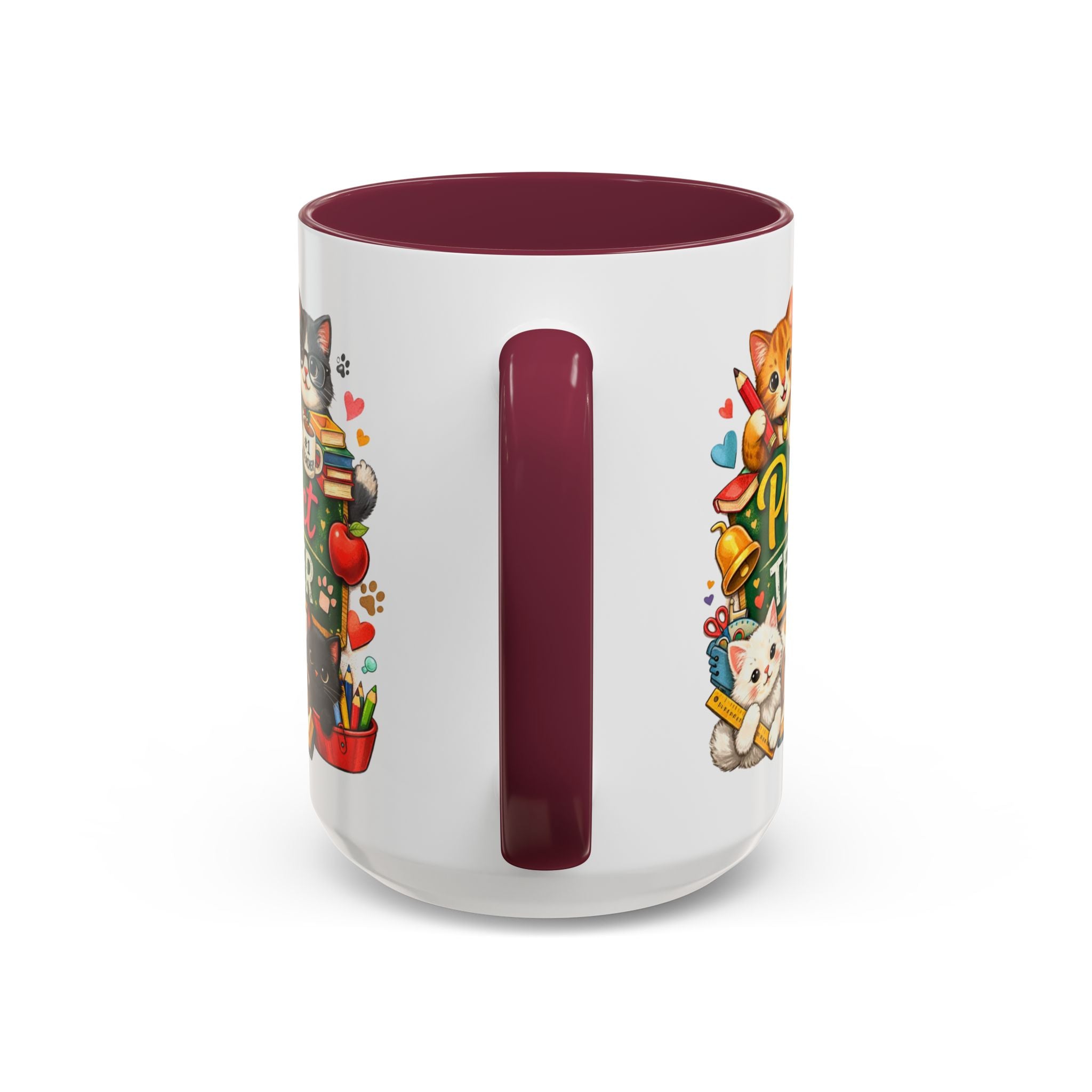 Purr-fect Teacher Mug | Cat Classroom Design, 11oz or 15oz