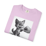 Kitten Fist Bump T-shirt | Cute Kitty Paw Bump Design