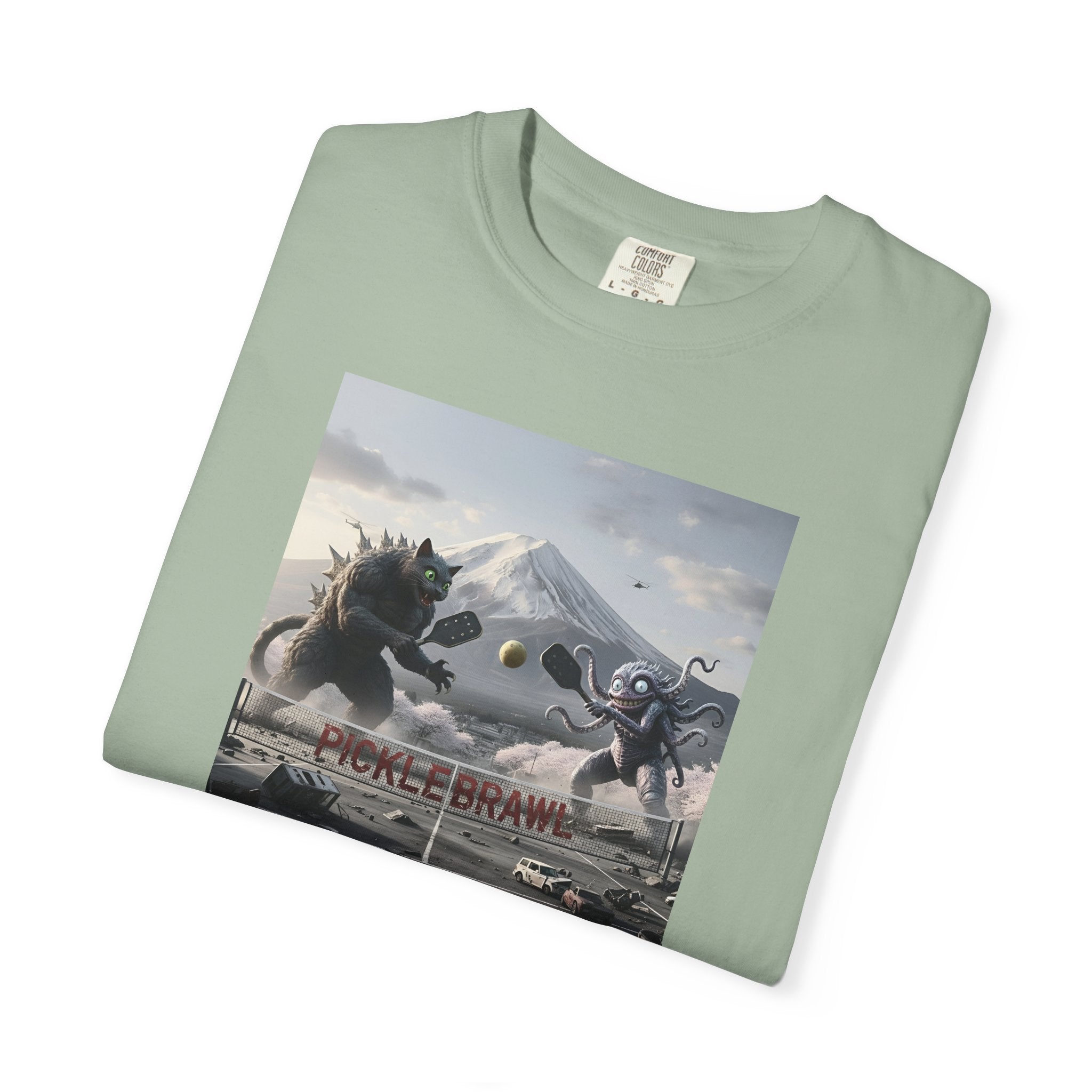 Pickle Brawl Monster Fight T-shirt |