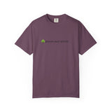 planet over plastic T-shirt | environmental tree slogan tee