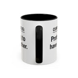 Current Status: Pretending to Have It Together mug | Accent Coffee Mug