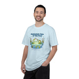 Pickleball Pals of the Pond T-Shirt | Cute Frog Pond Illustration
