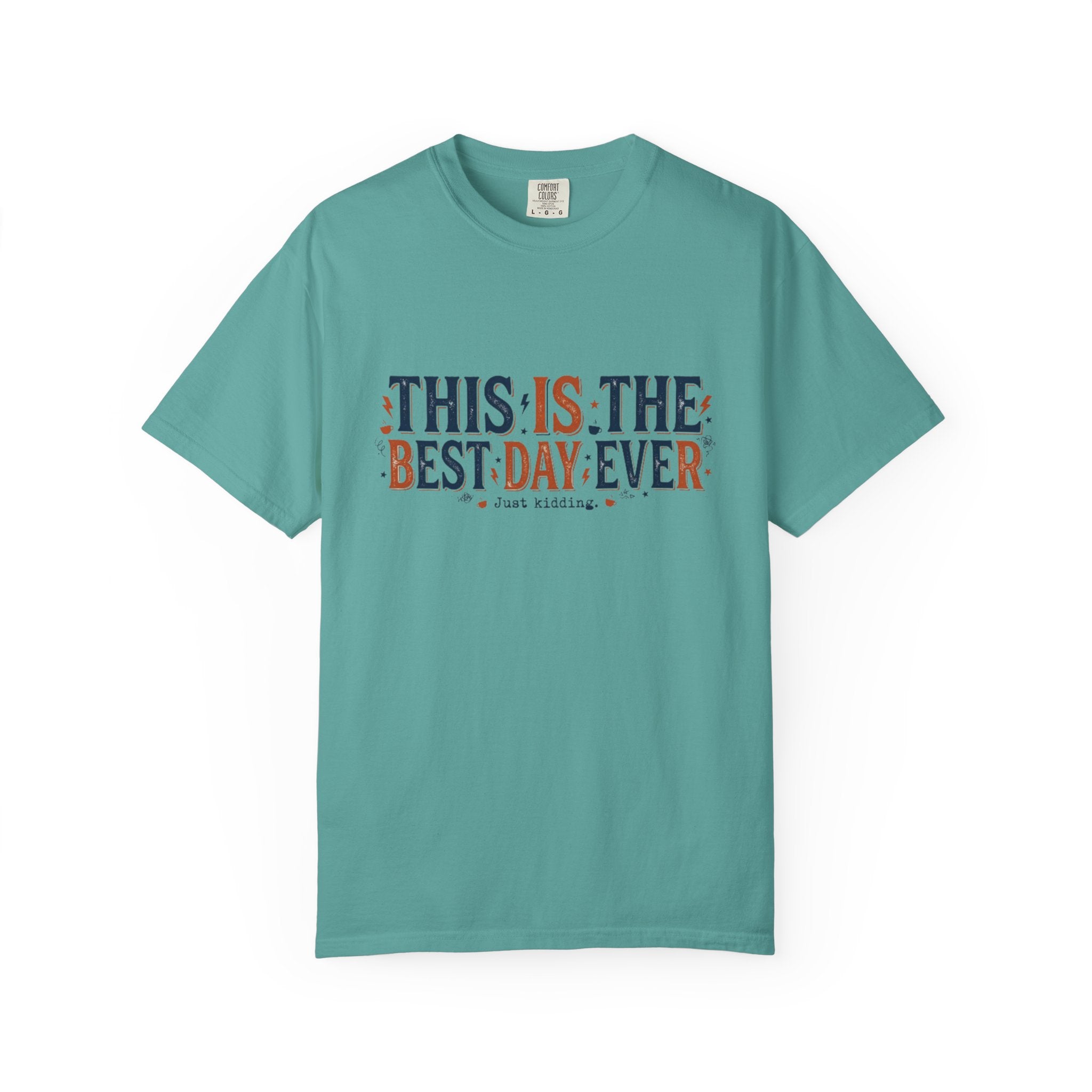This Is The Best Day Ever shirt | Retro floral typography tee