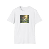 Slow Living Sloth Golfer T-Shirt | Zen Sportswear Tropical Golf Silas