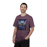 Melodic Mixer DJ Cat T-shirt | Neon Retro Music Party