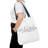 Seattle Emerald City Line Art Tote