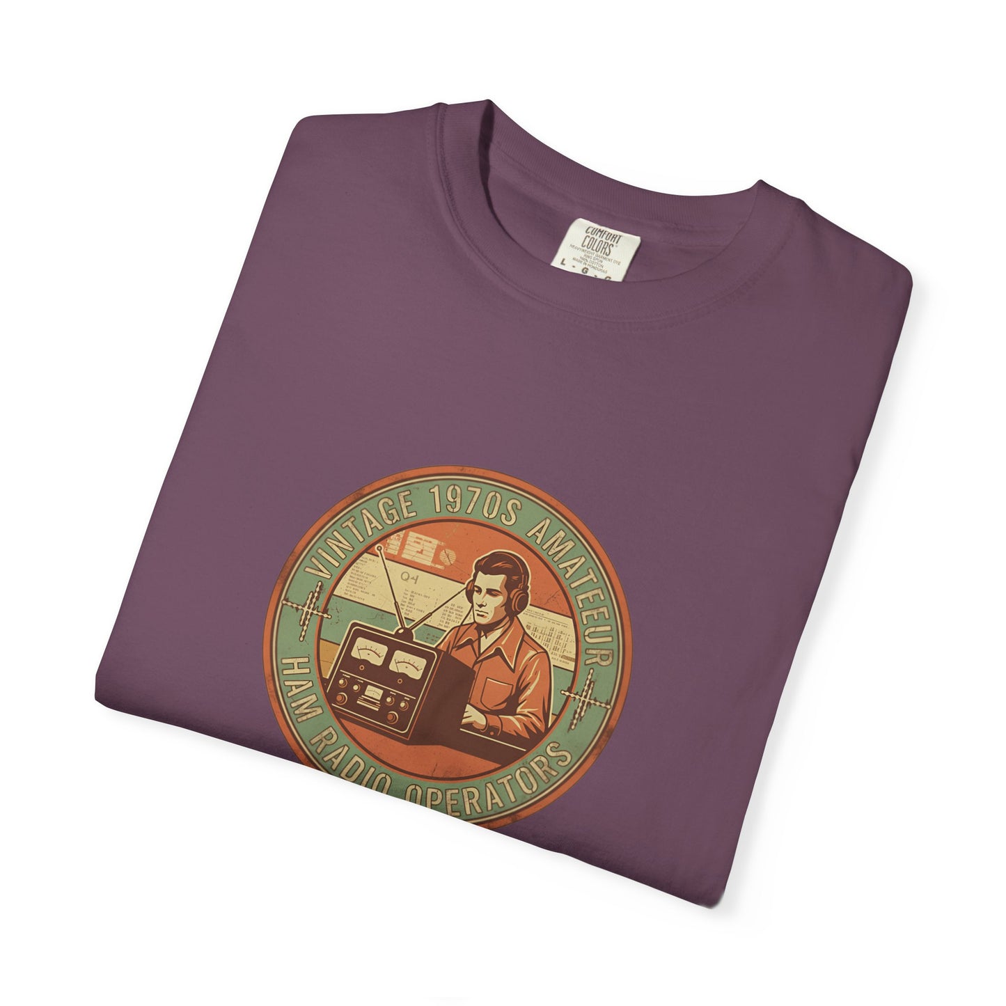 70s Retro Radio Ham T-shirt | Vintage Ham Radio Design