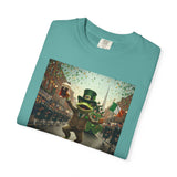 Irish Frog Unisex Garment-Dyed T-shirt