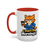 Grumpy Cat Good Morning Coffee Mug | Cat Lover 11oz 15oz