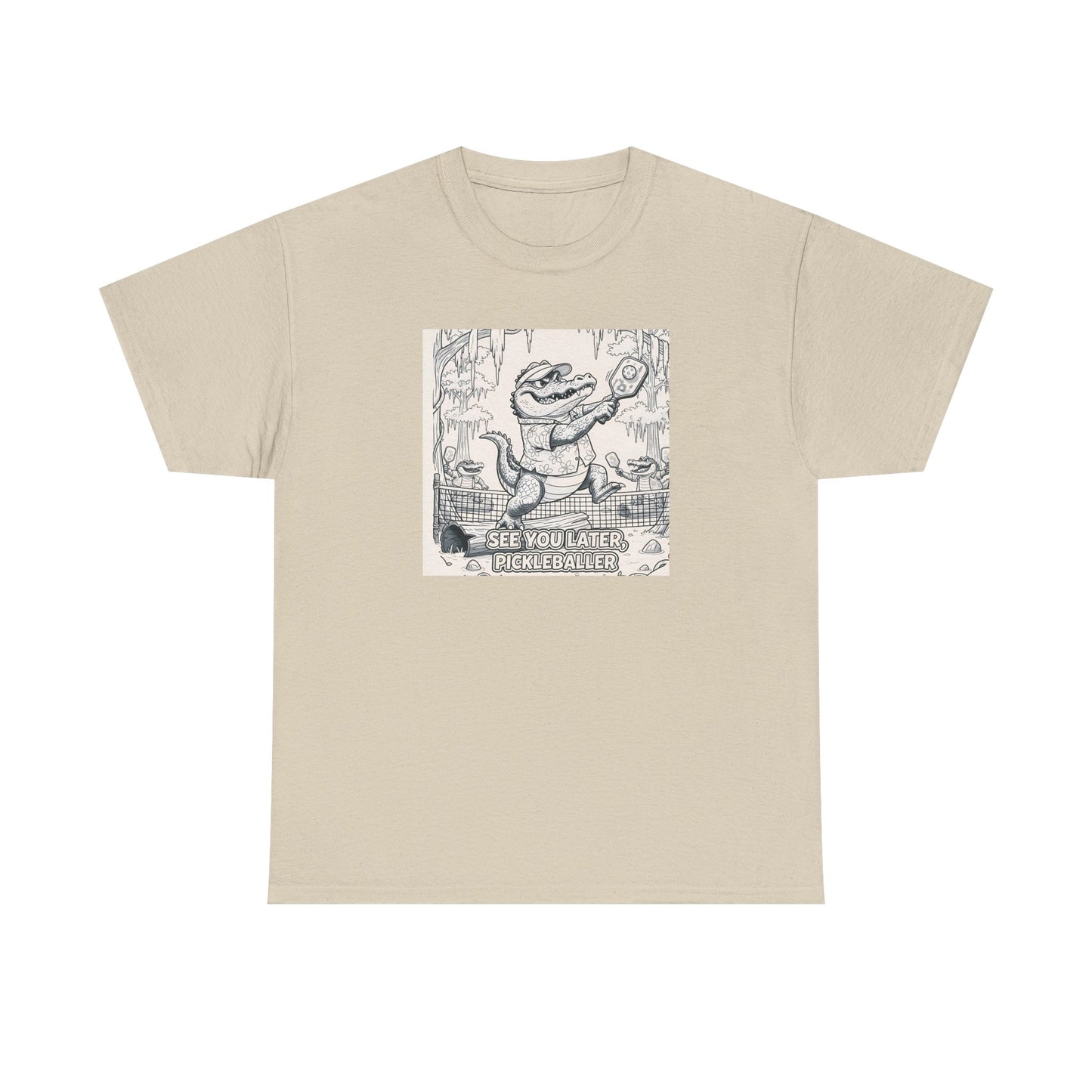 Albert "The Volley" Gator Unisex Heavy Cotton Tee